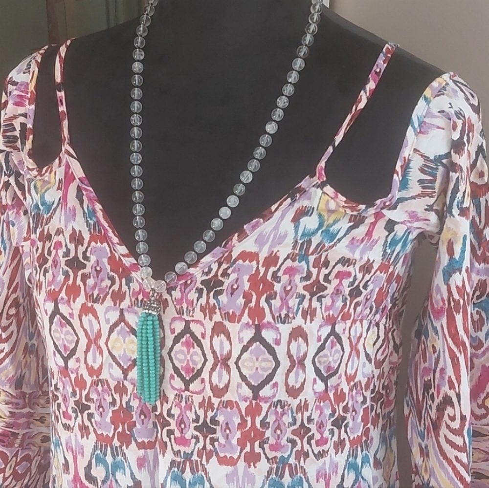 Xhilaration Boho Print Dress - Picture 4 of 6
